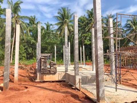 Coral Villas project construction update 23.11.18