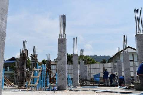 Lamai resorts project construction update 13.04.18