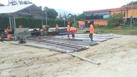 Phuket Waterworld project construction update 08.10.19