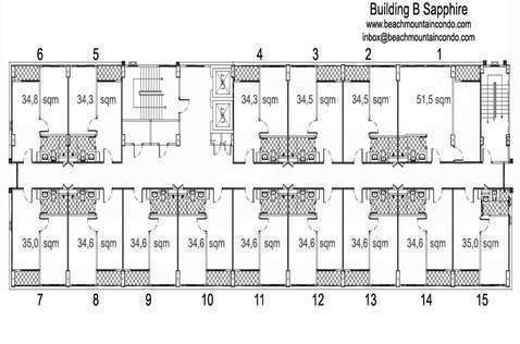План этажей здание B