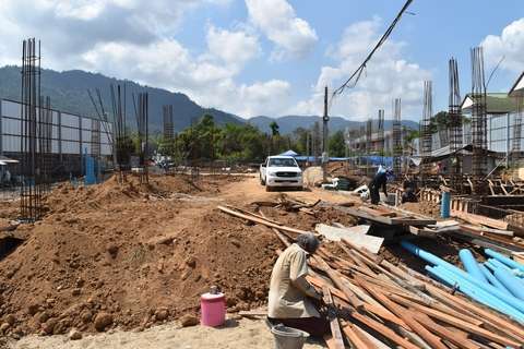 Lamai resorts project construction update 09.03.18